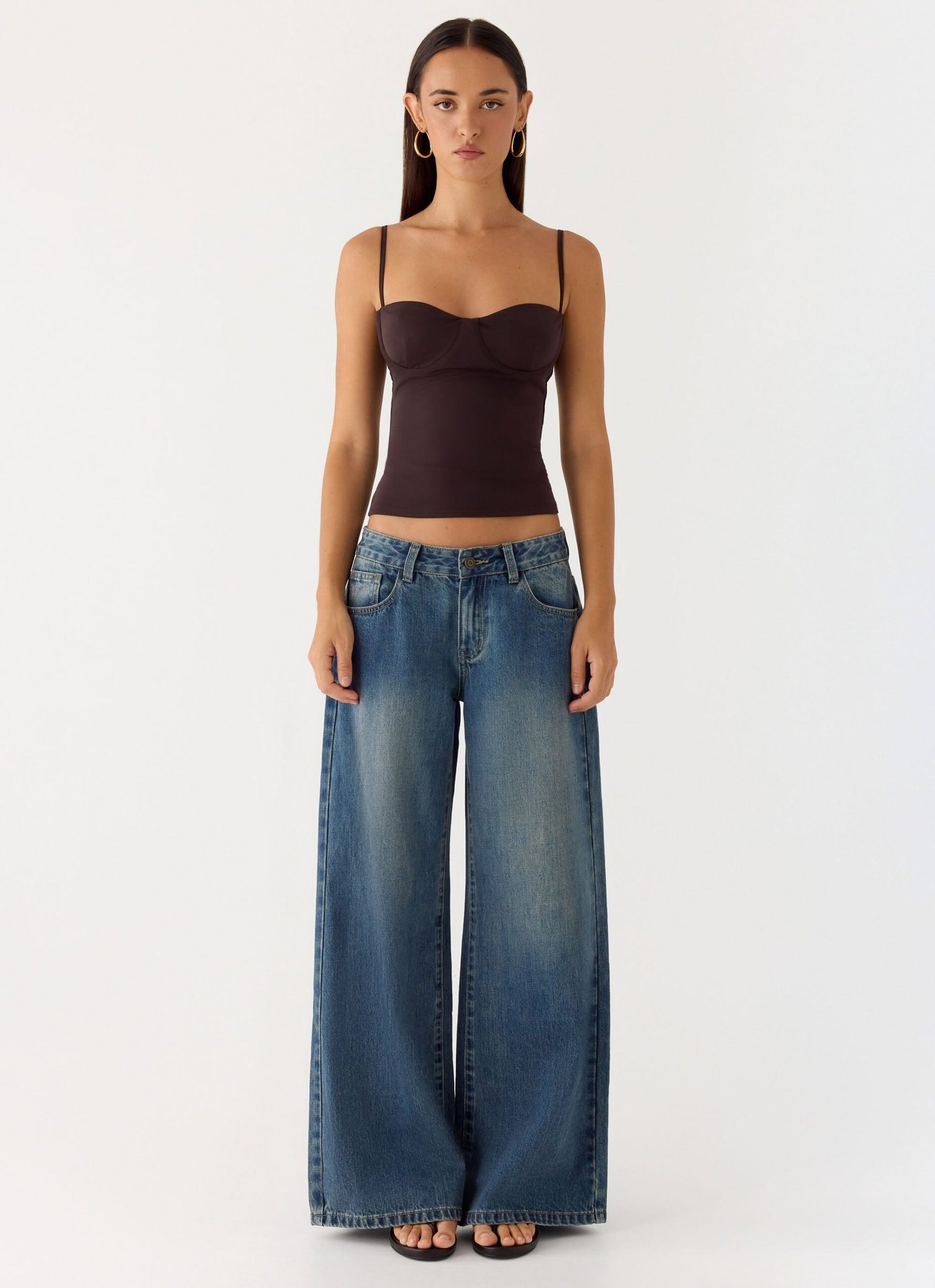 Ame Underwire Top - Chocolate - Image 4