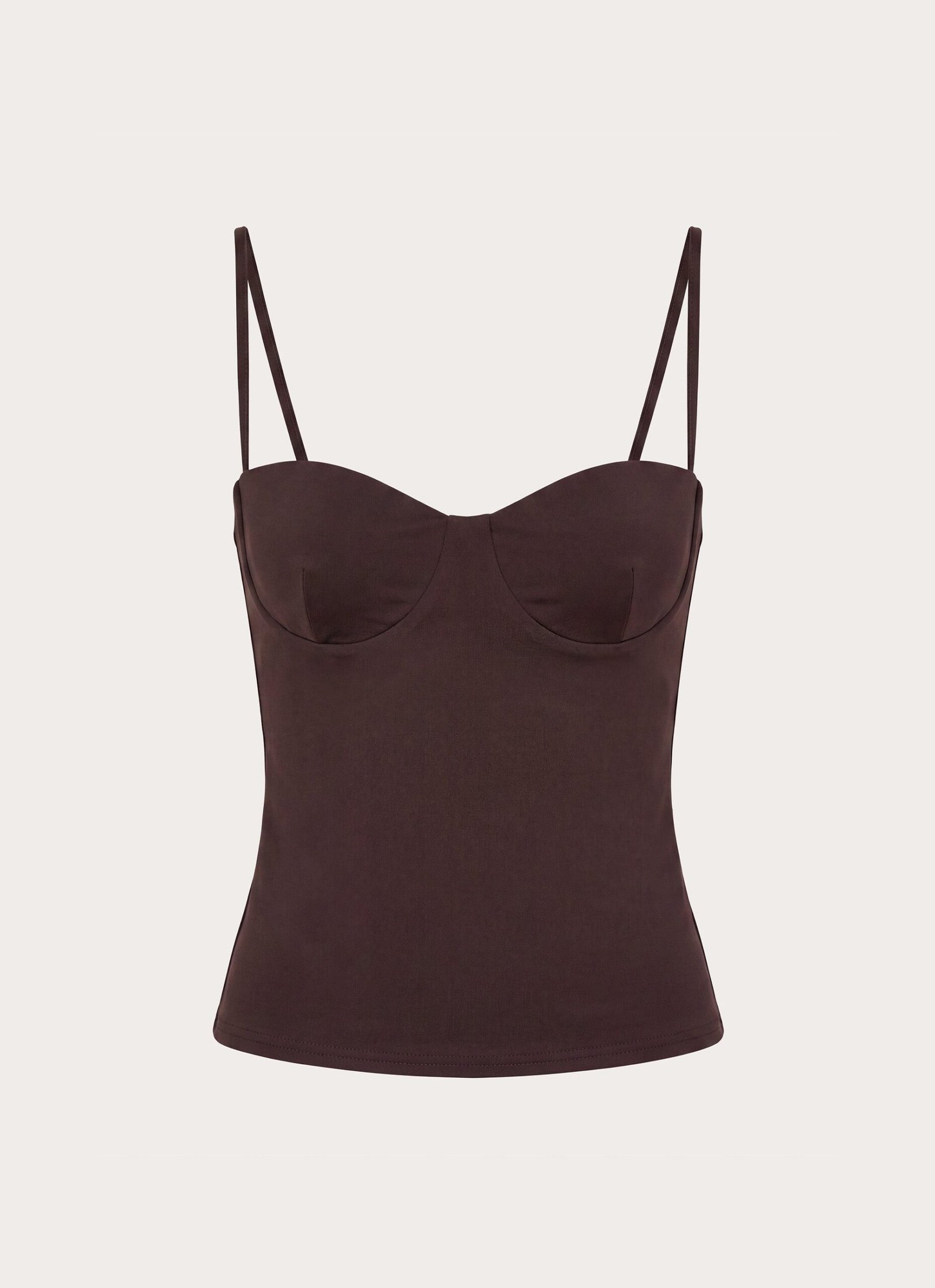 Ame Underwire Top - Chocolate - Image 7