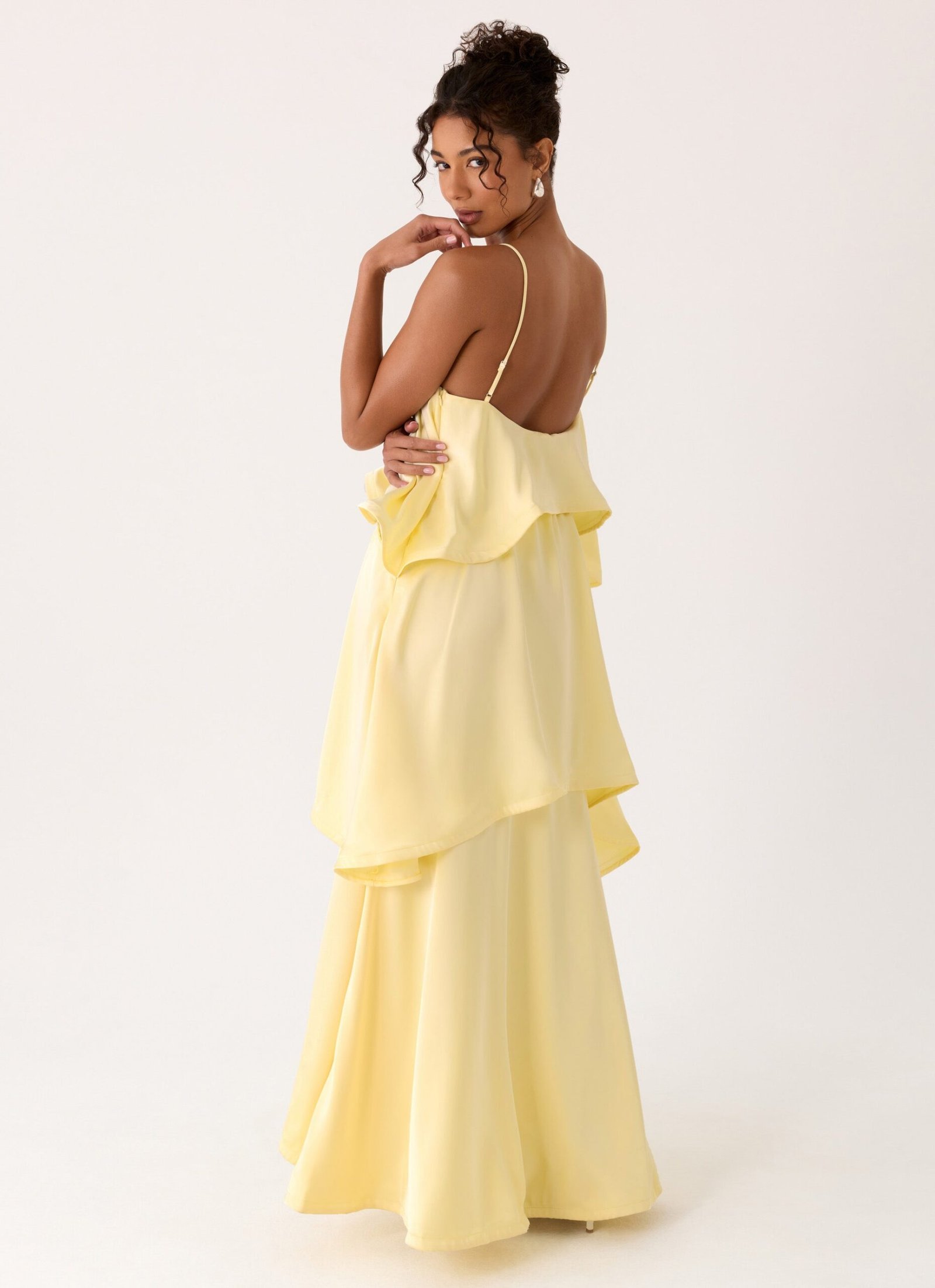 Becka Maxi Dress - Yellow - Image 7