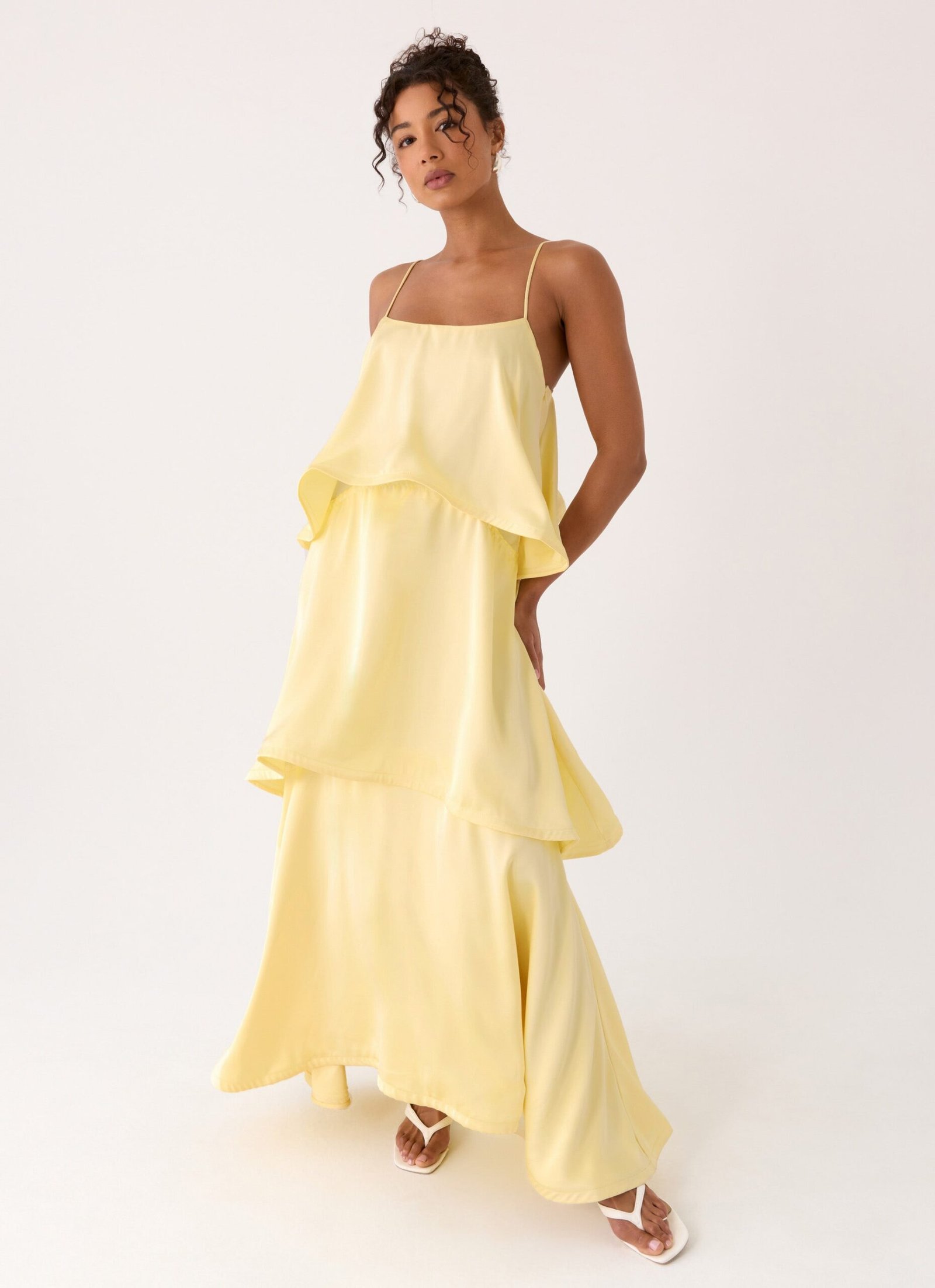 Becka Maxi Dress - Yellow - Image 8