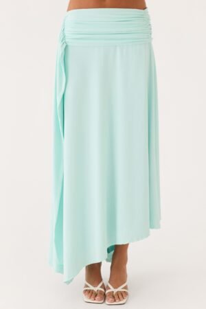 Briege Maxi Skirt - Aqua