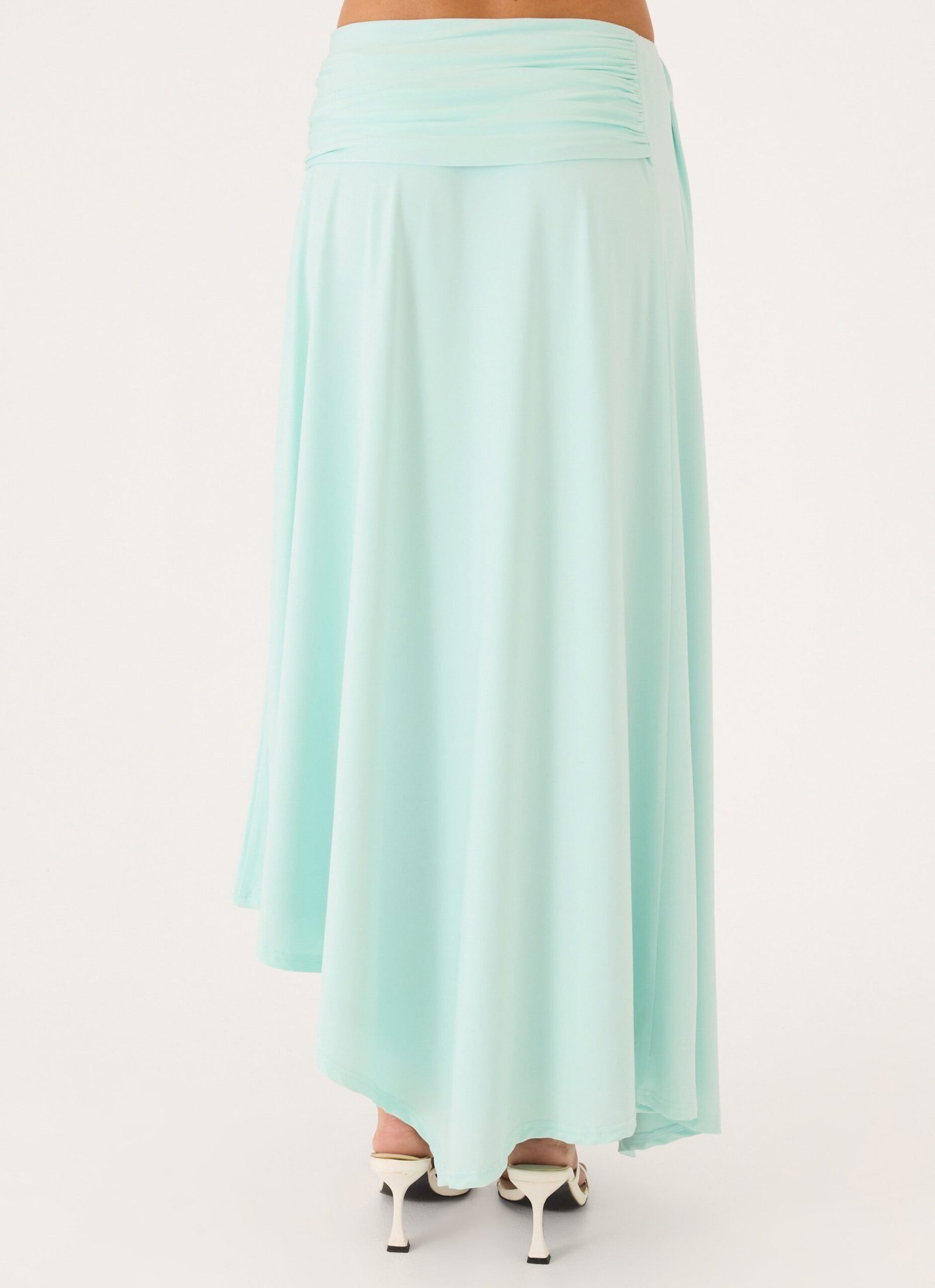 Briege Maxi Skirt - Aqua - Image 5