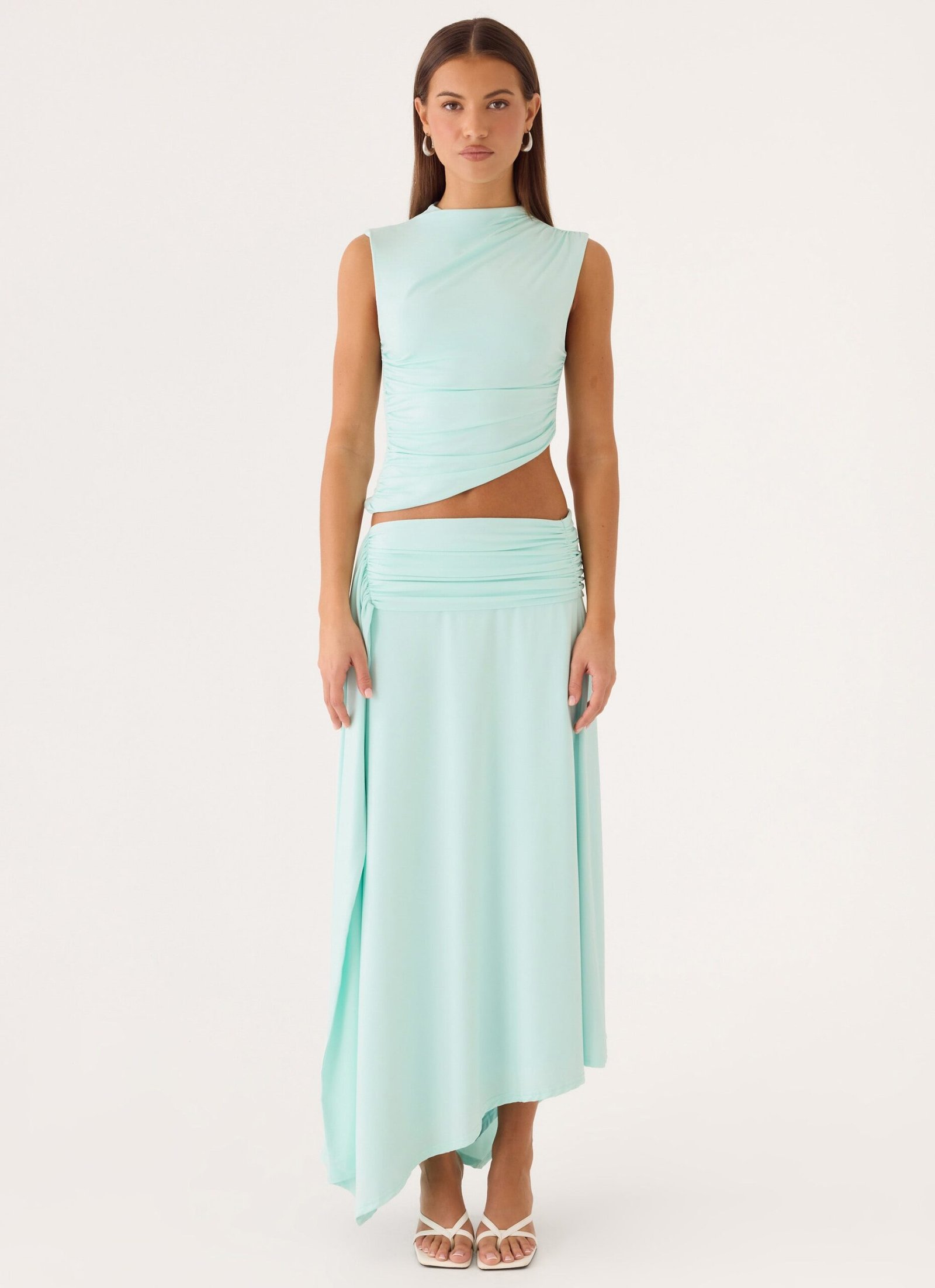 Briege Top - Aqua - Image 4