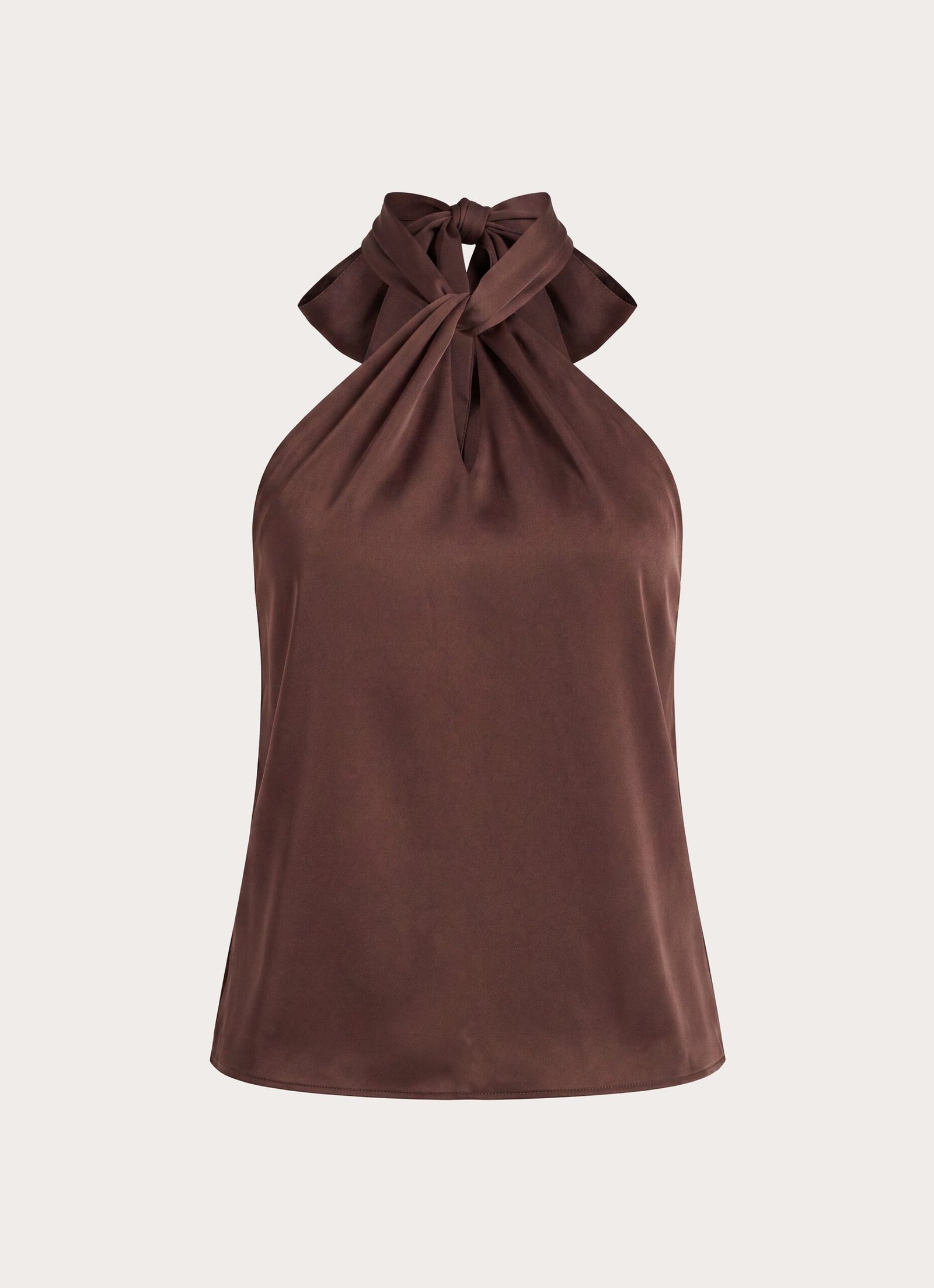 Maddox Scarf Top - Chocolate - Image 7