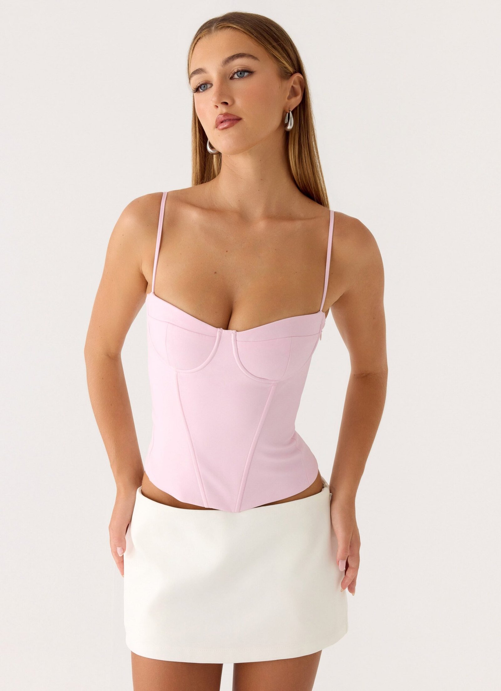 Tayana Corset Top - Pink - Image 6