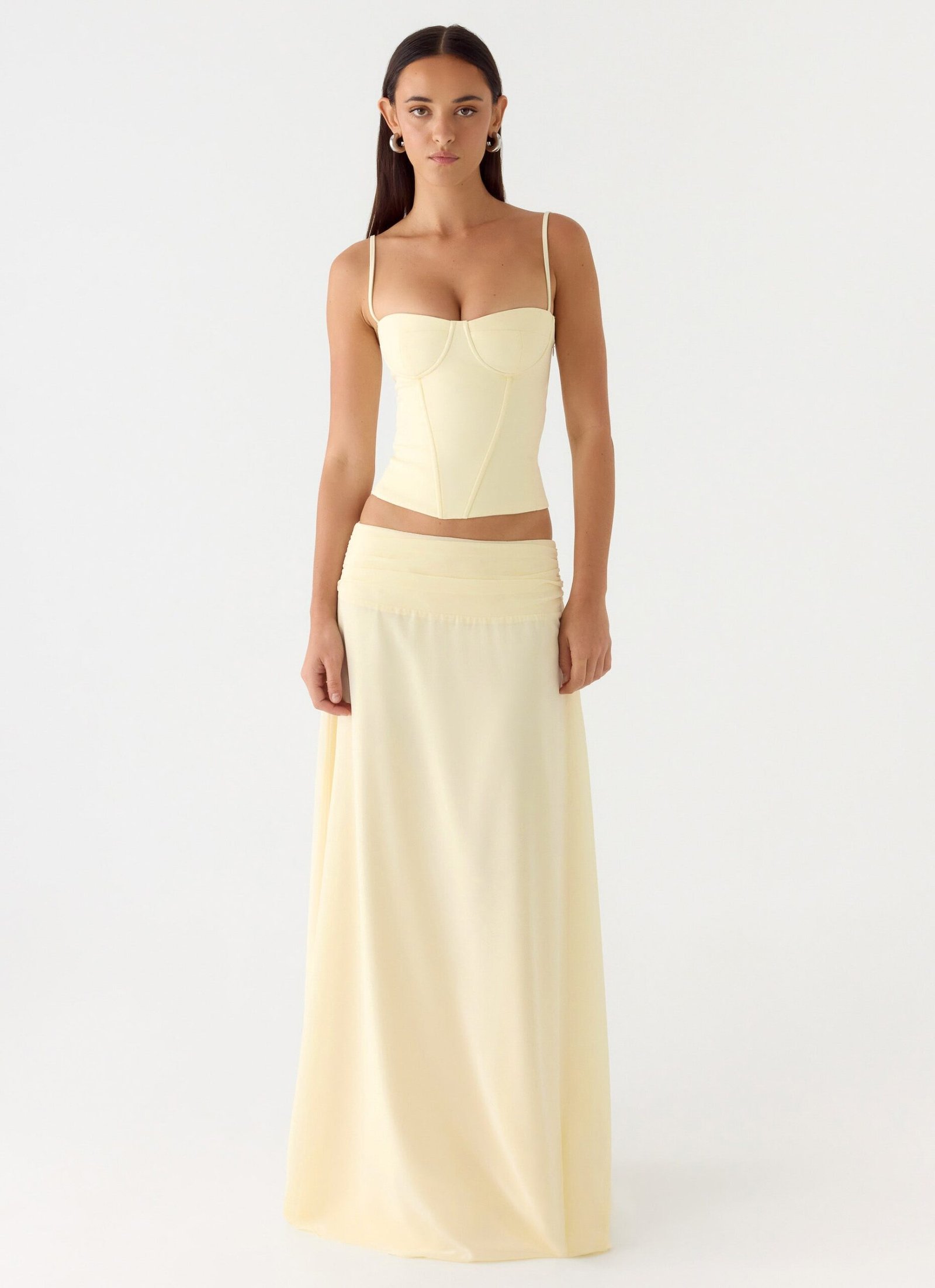 Tayana Corset Top - Yellow - Image 6