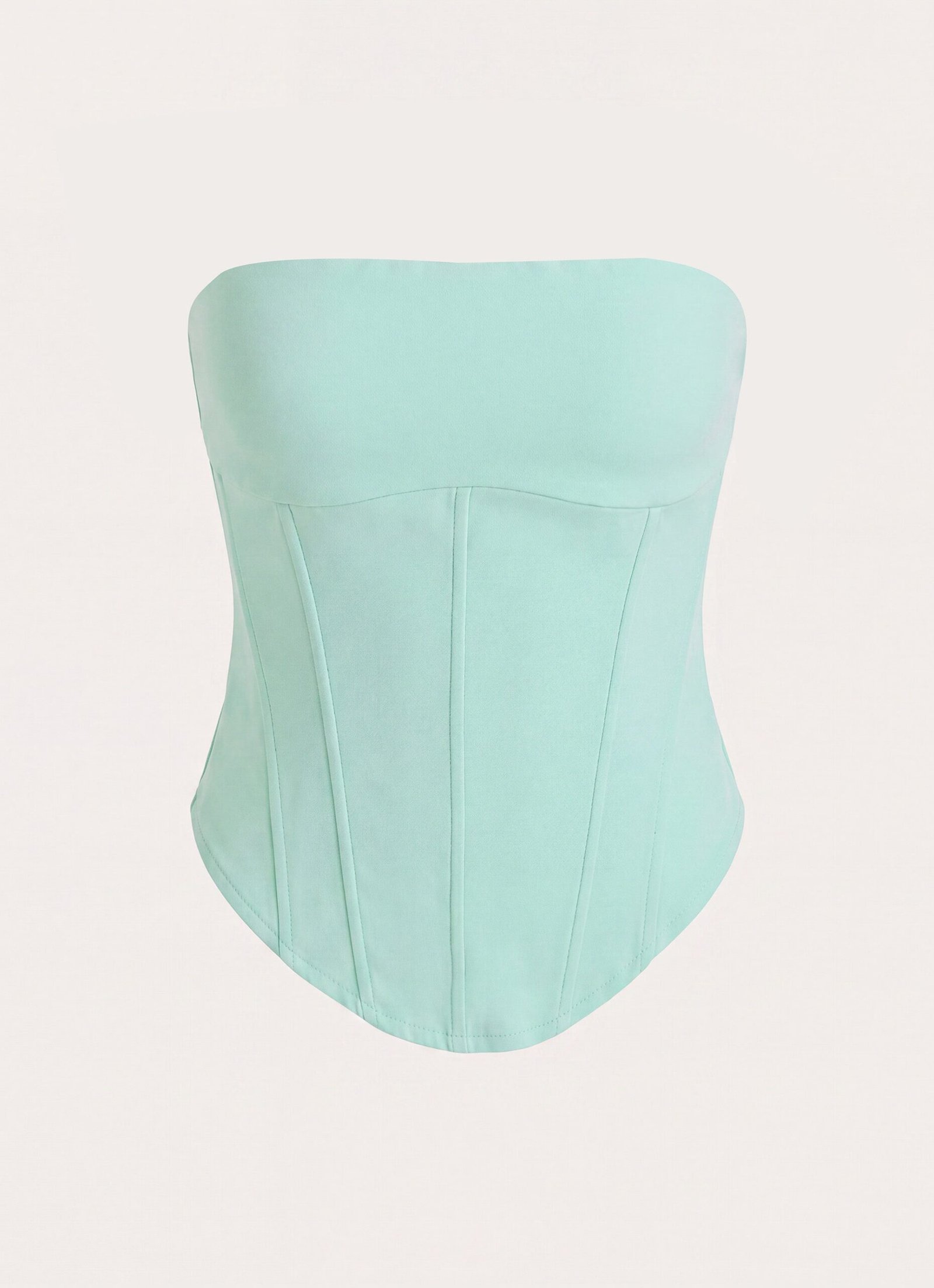 Tillie Corset Top - Aqua - Image 7